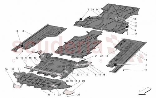 Part Diagram for Maserati 670216649