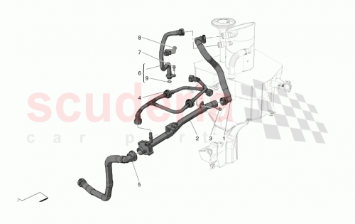 Part Diagram for Maserati 670157002