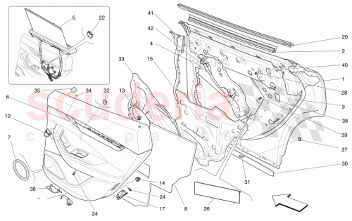 Part Diagram for Maserati 670147089