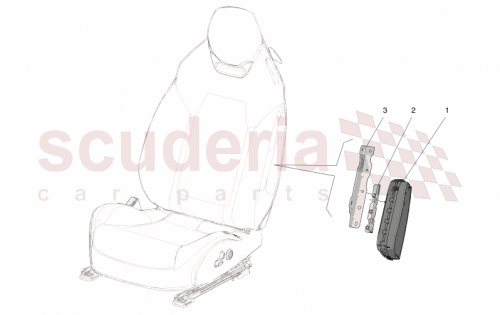 Part Diagram for Maserati 673013417