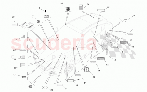 Part Diagram for Maserati 675000283