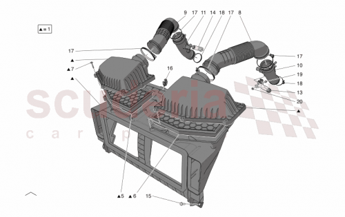 Part Diagram for Maserati 670158451