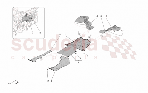 Part Diagram for Maserati 670158476