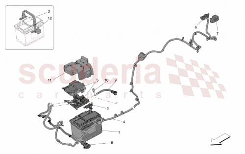 Part Diagram for Maserati 670294808