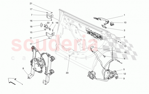 Part Diagram for Maserati 670216642