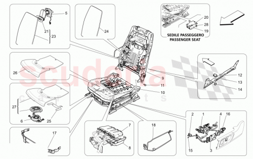 Part Diagram for Maserati 673000231