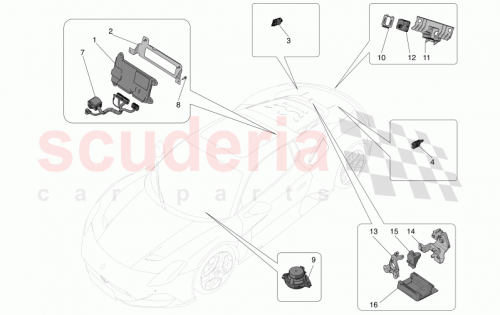 Part Diagram for Maserati 670161025