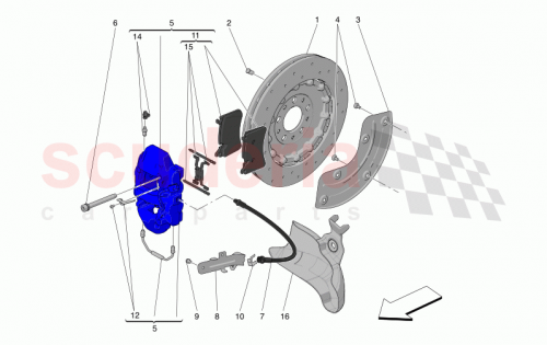 Part Diagram for Maserati 670215072