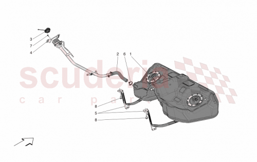 Part Diagram for Maserati 675002301