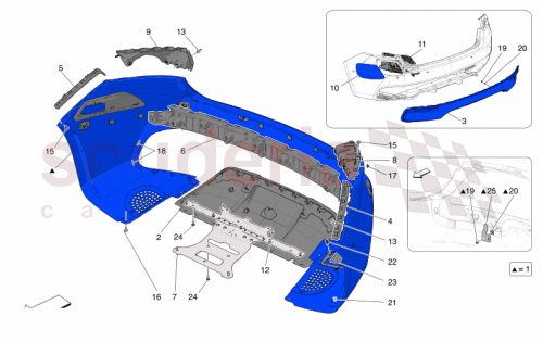Part Diagram for Maserati 670299662