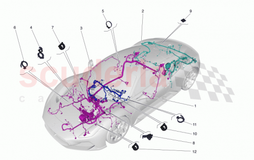 Part Diagram for Maserati 670222607