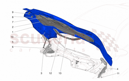 Part Diagram for Maserati 670158546