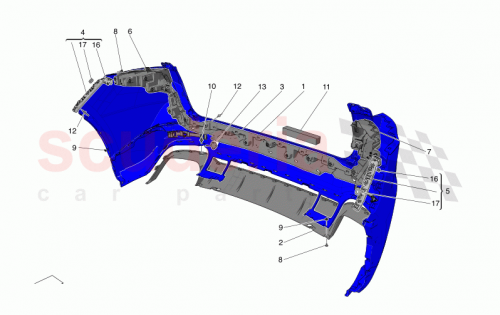 Part Diagram for Maserati 670170858