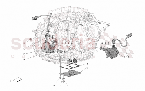 Part Diagram for Maserati 673014474