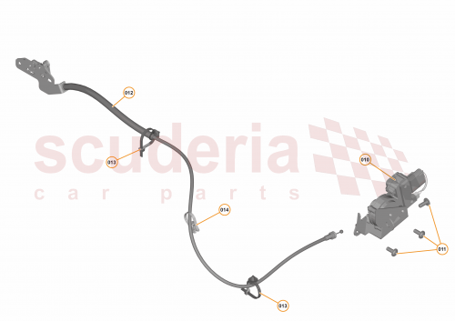 Part Diagram for McLaren 13A6370CP