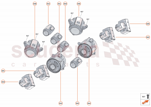 Part Diagram for McLaren 23MA272CP