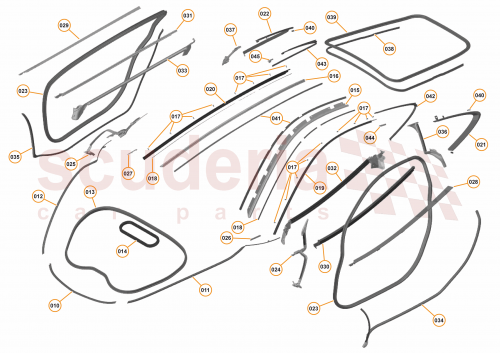 Part Diagram for McLaren 13AA098GP