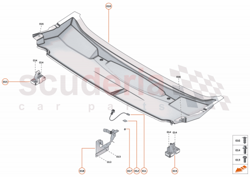 Part Diagram for McLaren 11A1655SP