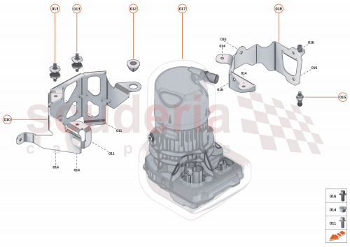 Part Diagram for McLaren 23DA020CP