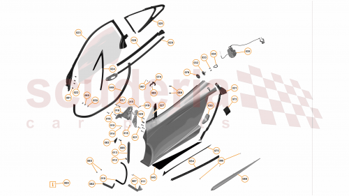 Part Diagram for McLaren 11A3922CP