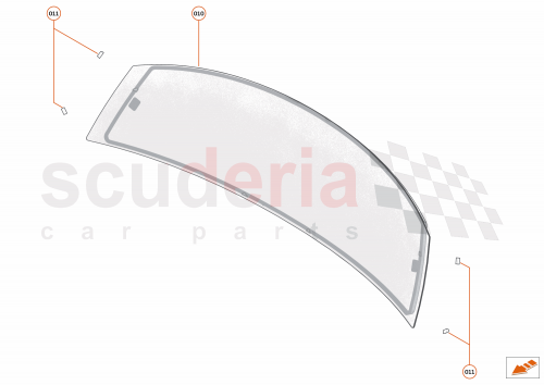 Part Diagram for McLaren 13AA491RP