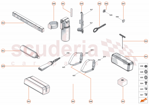 Part Diagram for McLaren 31AA200CP
