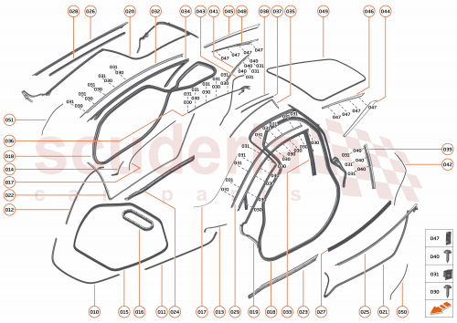Part Diagram for McLaren 14AC723CP