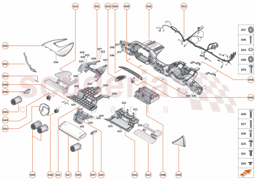 Part Diagram for McLaren 13NA431CP