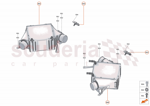 Part Diagram for McLaren 00RE014