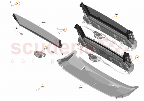 Part Diagram for McLaren 13A7071SP