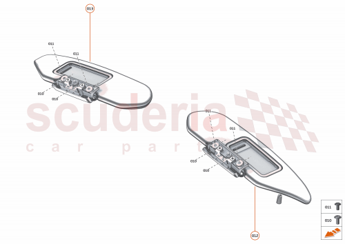 Part Diagram for McLaren 14MA120SP