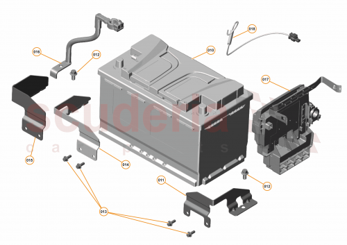 Part Diagram for McLaren 13MA159CP