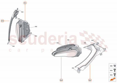 Part Diagram for McLaren 23CA265CP