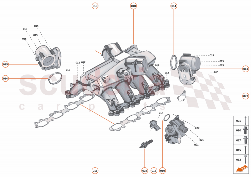 Part Diagram for McLaren 14F0584CP
