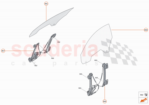Part Diagram for McLaren 14A1288SP