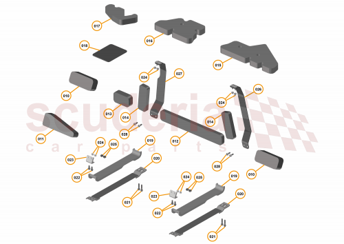 Part Diagram for McLaren 14KA046CP