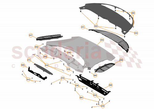 Part Diagram for McLaren 13A7171GP