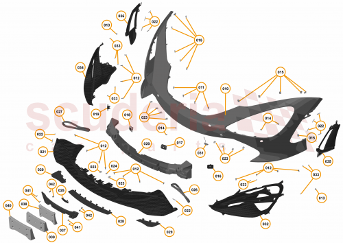 Part Diagram for McLaren 00RA489