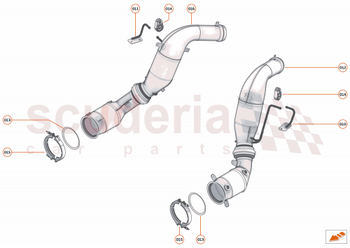 Part Diagram for McLaren 14MA122RP
