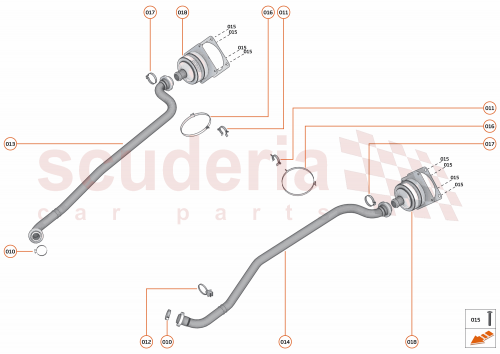 Part Diagram for McLaren 13HA001SP