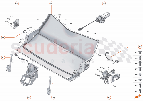 Part Diagram for McLaren 00RM008