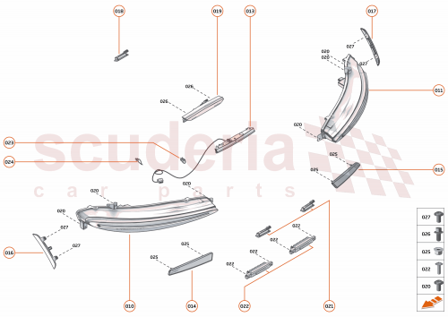 Part Diagram for McLaren 00RC148