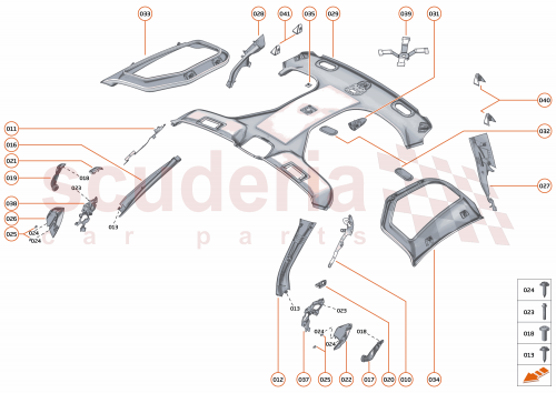 Part Diagram for McLaren 14NB150CP