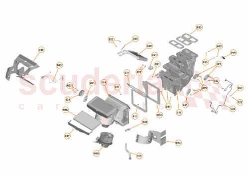 Part Diagram for McLaren 13A3588CP