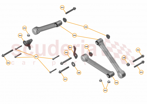 Part Diagram for McLaren 00RA005