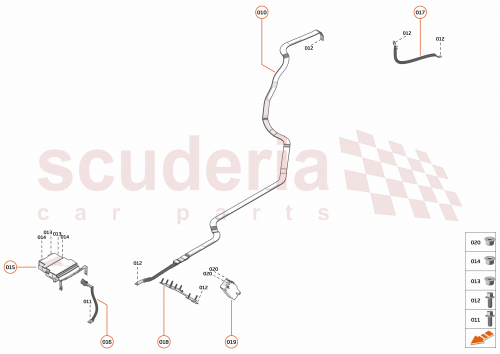 Part Diagram for McLaren 23MA341CP