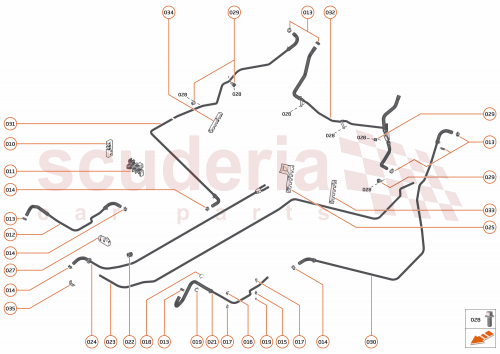 Part Diagram for McLaren 14AB120SP