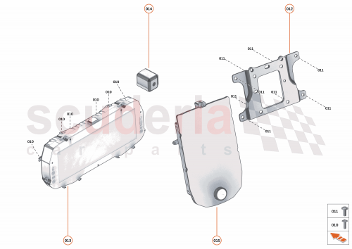 Part Diagram for McLaren 00RA398