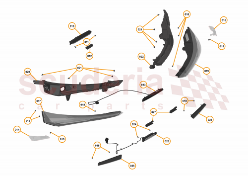 Part Diagram for McLaren 14AA305CP