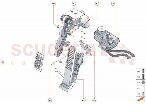 Part Diagram for McLaren 13C0197CP